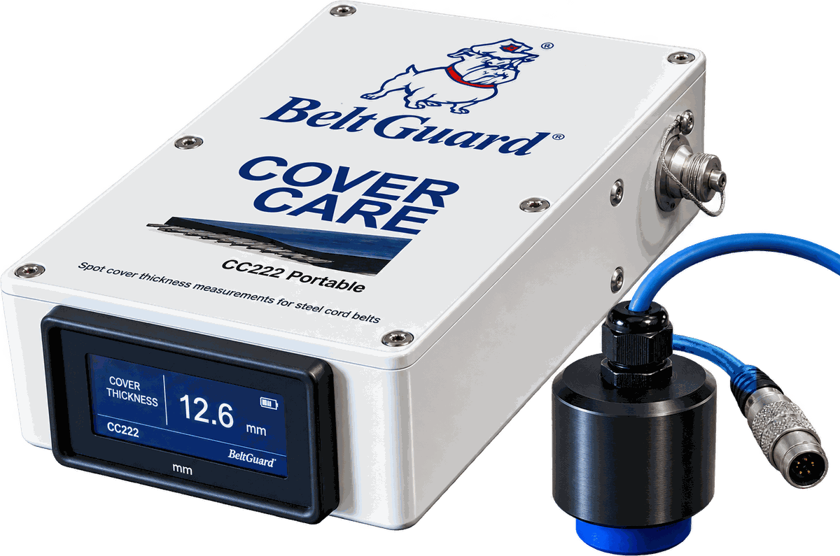 CC222 Cover Care &mdash; handheld instrument with display and measurement probe.